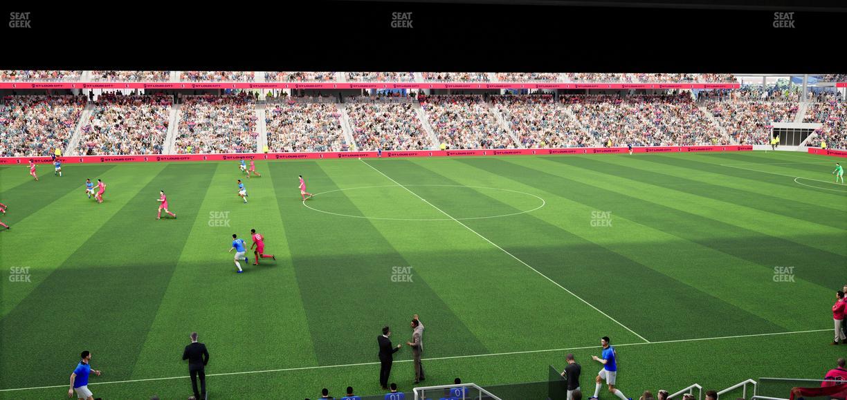 Energizer Park - Section Loge 6 Seat View