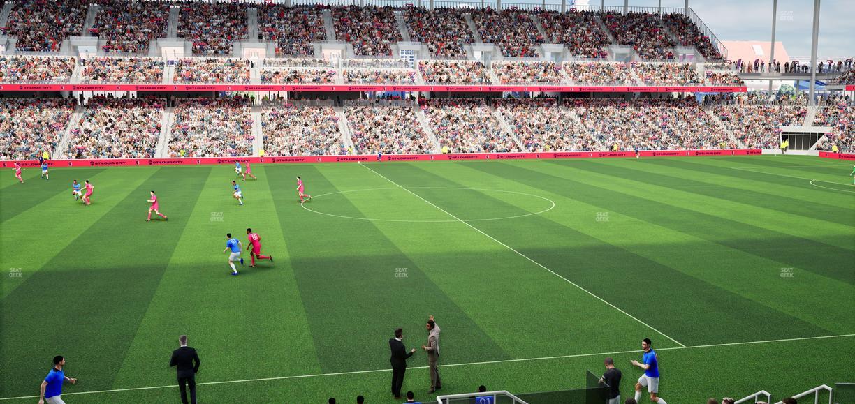 Energizer Park - Section Loge 6 Seat View