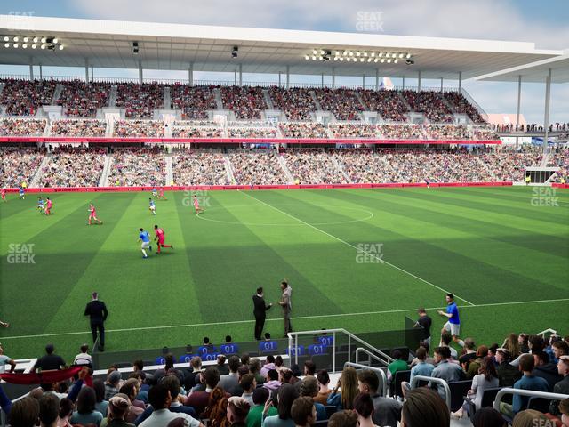 Energizer Park - Section Moneta Pitch Club 132 Seat View Energizer Park - Section Moneta Pitch Club 132 Seat View