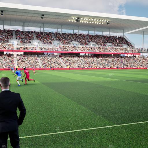 Energizer Park - Section Moneta Pitch Club 132 Seat View