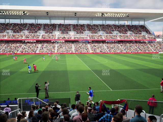 Energizer Park - Section Moneta Pitch Club 133 Seat View Energizer Park - Section Moneta Pitch Club 133 Seat View