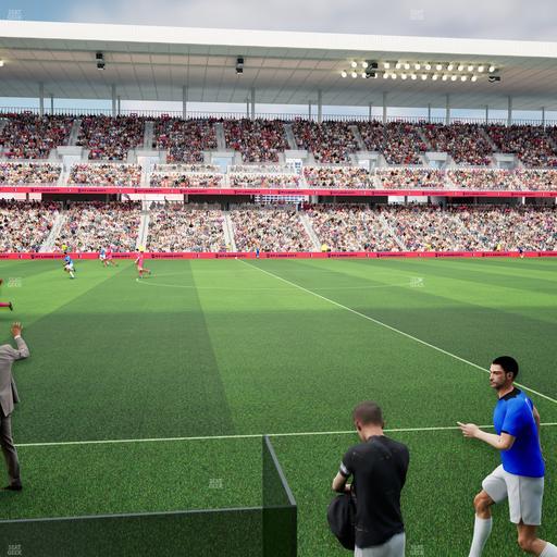 Energizer Park - Section Moneta Pitch Club 133 Seat View