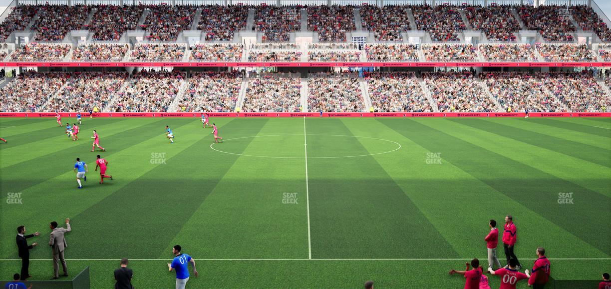 Energizer Park - Section Moneta Pitch Club 134 Seat View