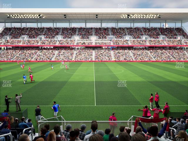 Energizer Park - Section Moneta Pitch Club 134 Seat View Energizer Park - Section Moneta Pitch Club 134 Seat View