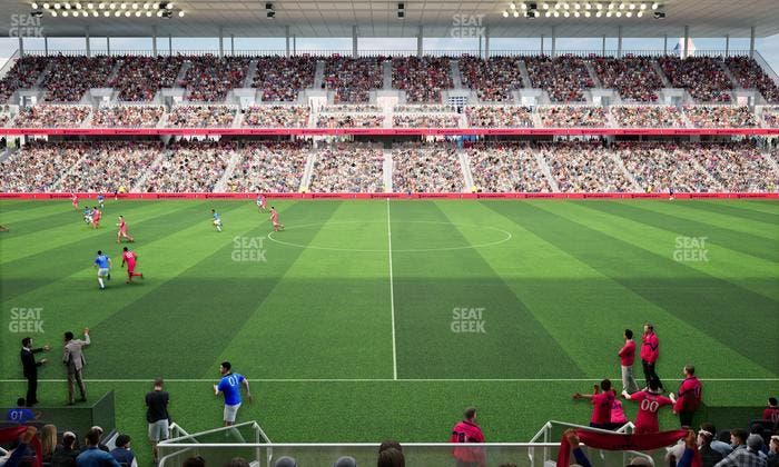 Energizer Park - Section Moneta Pitch Club 134 Seat View