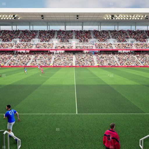 Energizer Park - Section Moneta Pitch Club 134 Seat View