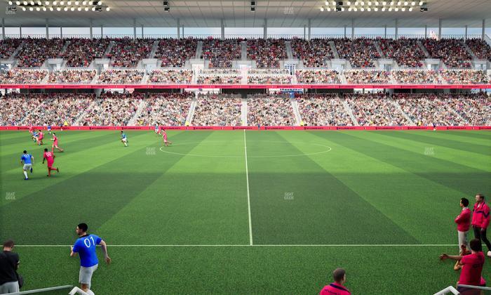 Energizer Park - Section Moneta Pitch Club 134 Seat View