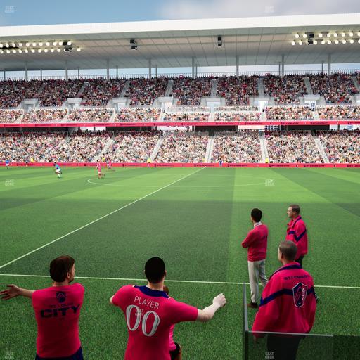 Energizer Park - Section Moneta Pitch Club 135 Seat View