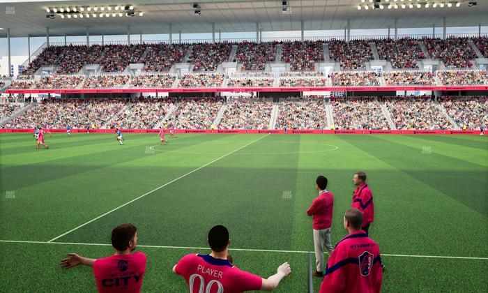 Energizer Park - Section Moneta Pitch Club 135 Seat View