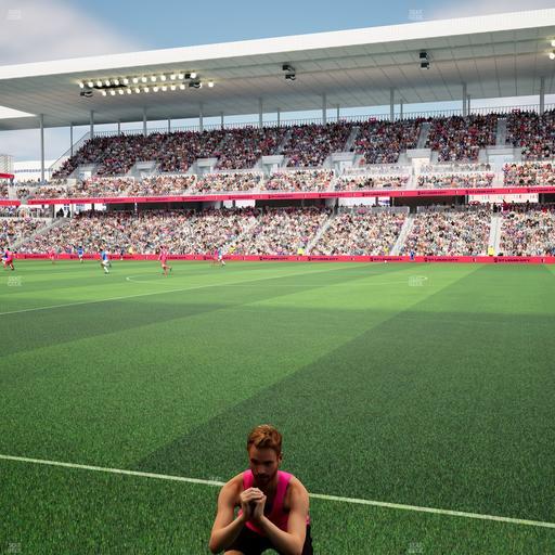 Energizer Park - Section Moneta Pitch Club 136 Seat View