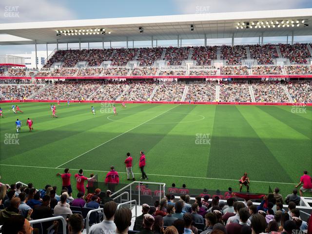 Energizer Park - Section Moneta Pitch Club 136 Seat View Energizer Park - Section Moneta Pitch Club 136 Seat View