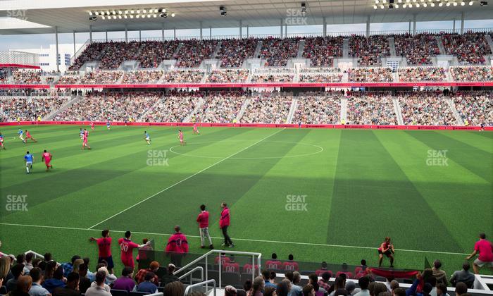 Energizer Park - Section Moneta Pitch Club 136 Seat View