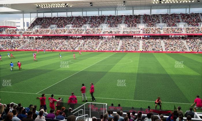 Energizer Park - Section Moneta Pitch Club 136 Seat View