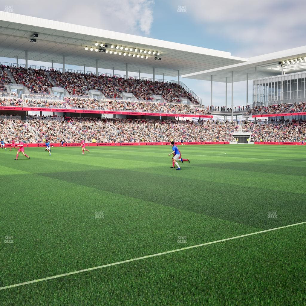 Energizer Park - Section Pitch Box 1 Seat View