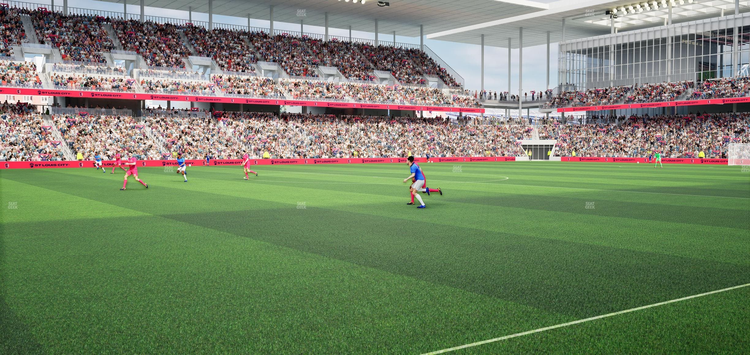 Energizer Park - Section Pitch Box 1 Seat View