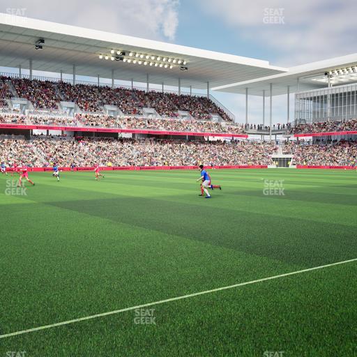 Energizer Park - Section Pitch Box 1 Seat View