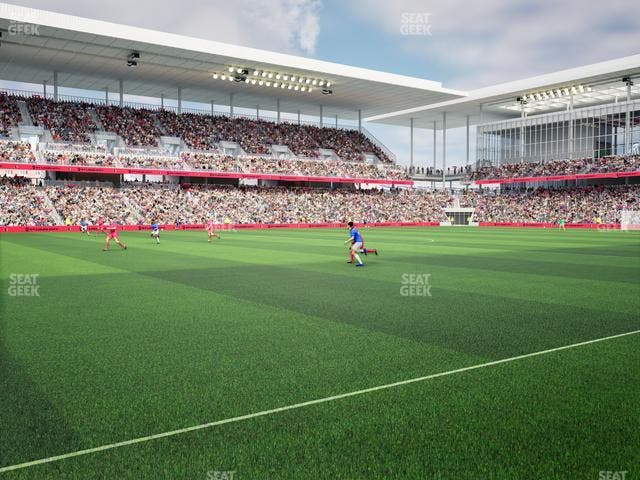 Energizer Park - Section Pitch Box 1 Seat View