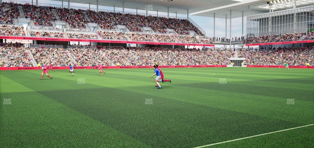 Energizer Park - Section Pitch Box 2 Seat View