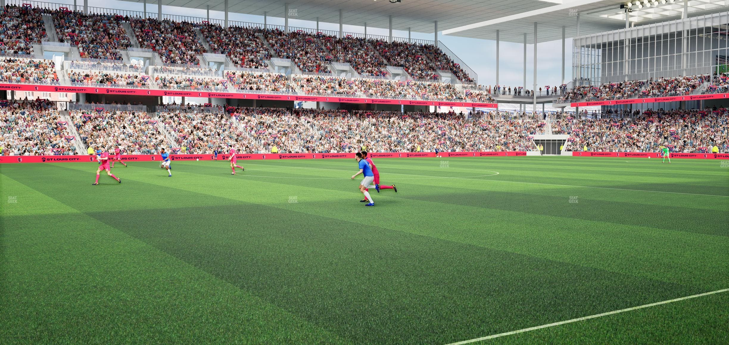 Energizer Park - Section Pitch Box 2 Seat View