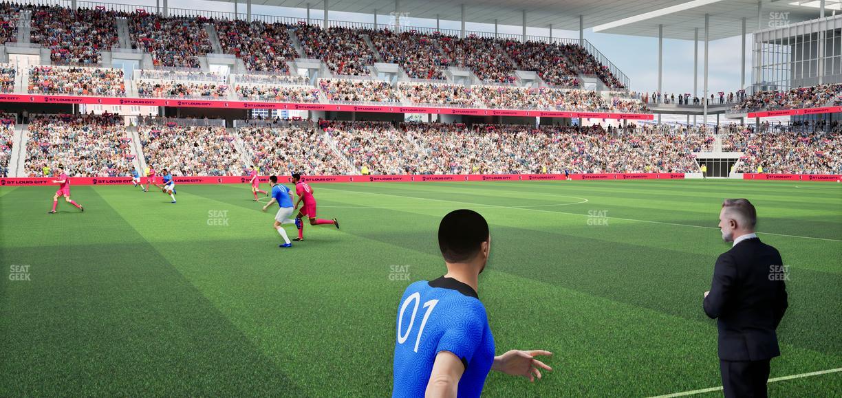 Energizer Park - Section Pitch Box 4 Seat View