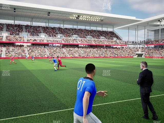 Energizer Park - Section Pitch Box 4 Seat View