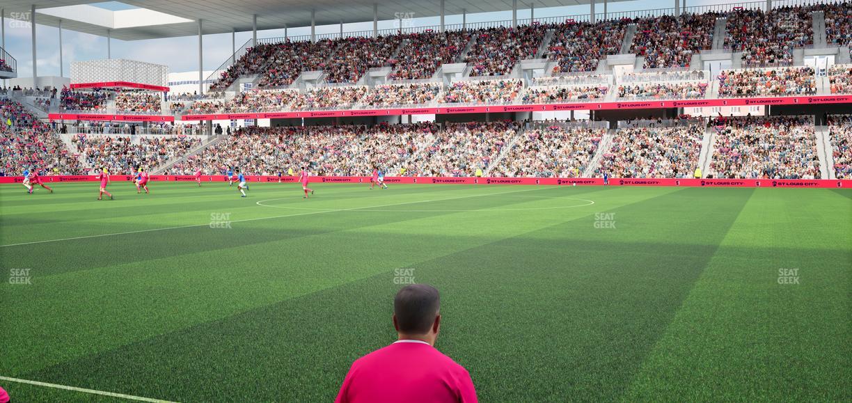 Energizer Park - Section Pitch Box 5 Seat View