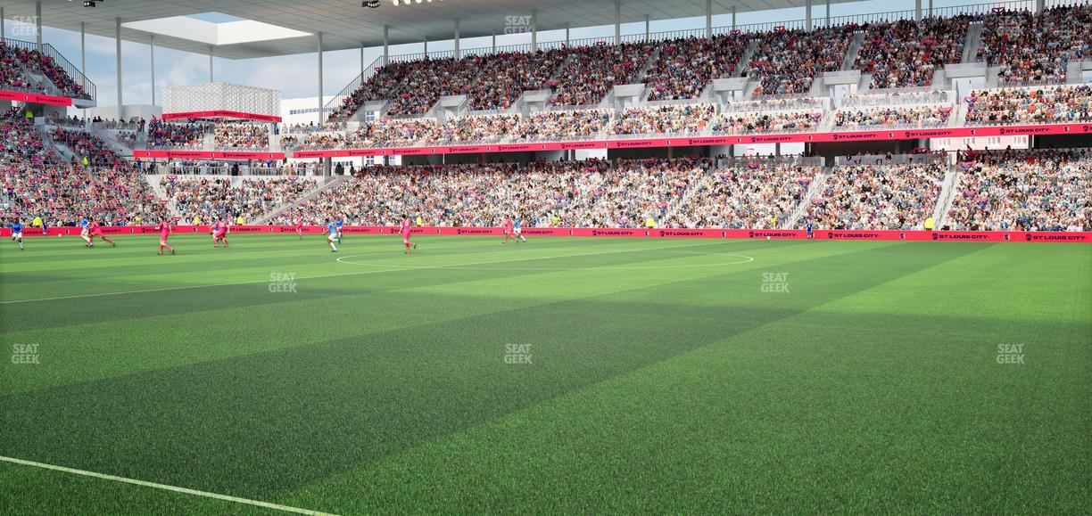 Energizer Park - Section Pitch Box 6 Seat View