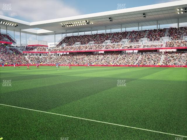 Energizer Park - Section Pitch Box 6 Seat View