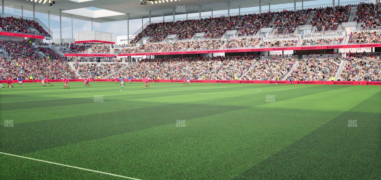 Energizer Park - Section Pitch Box 7 Seat View