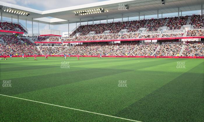 Energizer Park - Section Pitch Box 7 Seat View