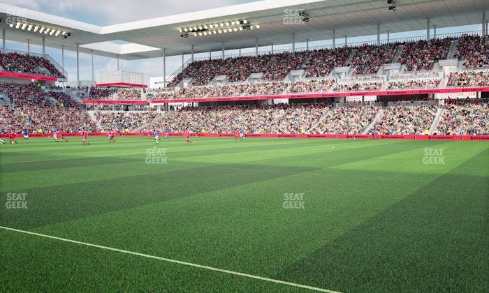 Energizer Park - Section Pitch Box 7 Seat View