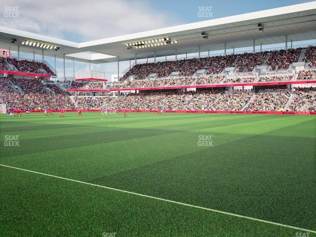 Energizer Park - Section Pitch Box 8 Seat View