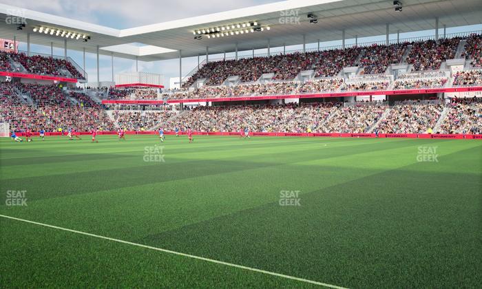 Energizer Park - Section Pitch Box 8 Seat View