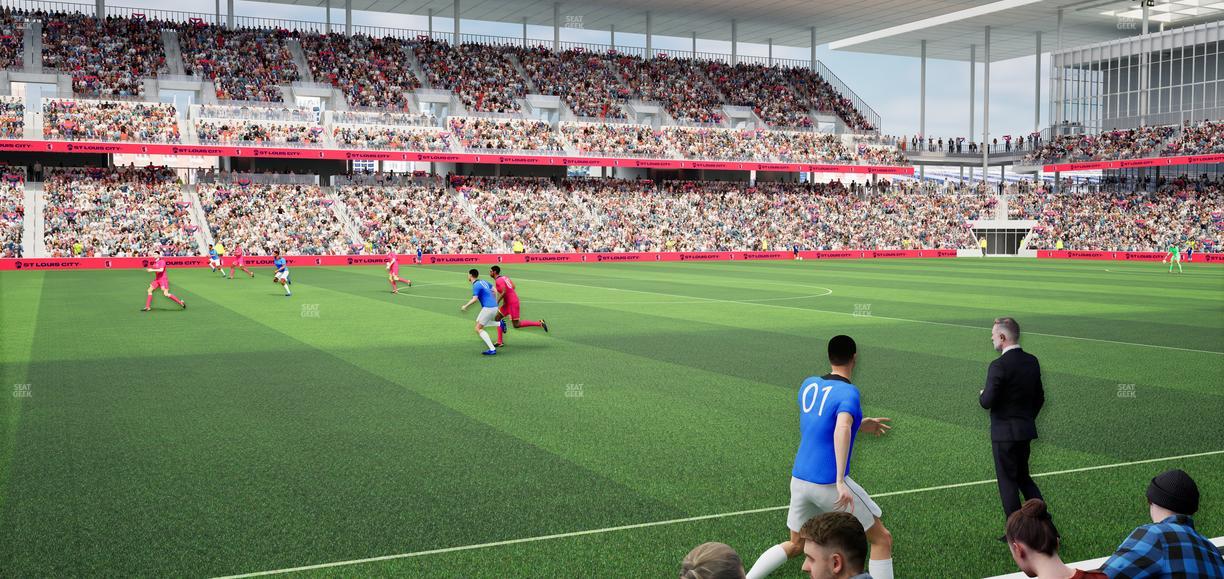 Energizer Park - Section Together Credit Union Club 131 Seat View