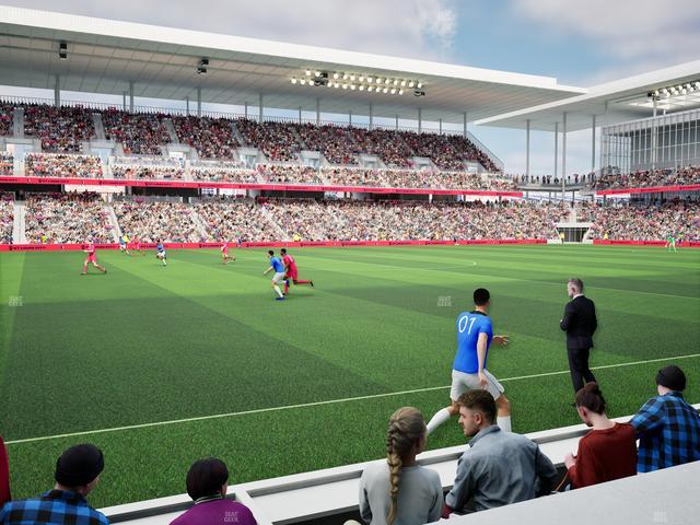 Energizer Park - Section Together Credit Union Club 131 Seat View