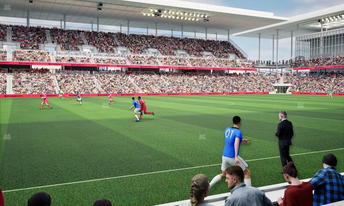 Energizer Park - Section Together Credit Union Club 131 Seat View