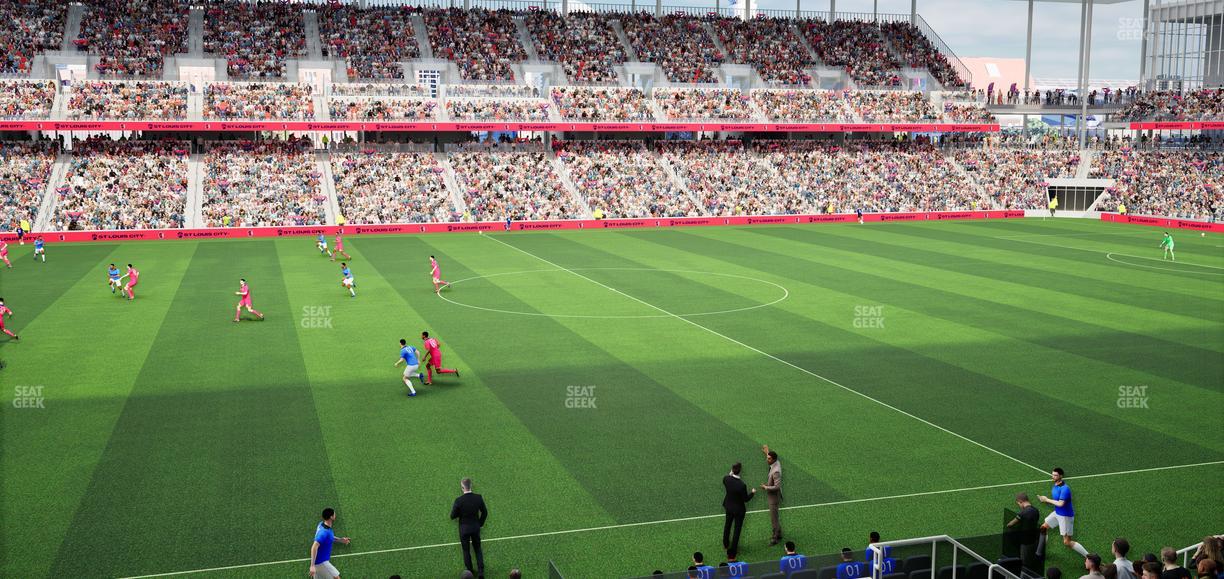 Energizer Park - Section Together Credit Union Club 131 Seat View