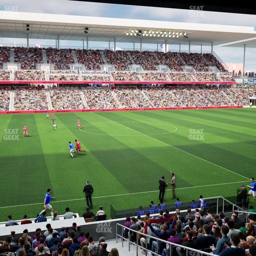 Energizer Park - Section Together Credit Union Club 131 Seat View