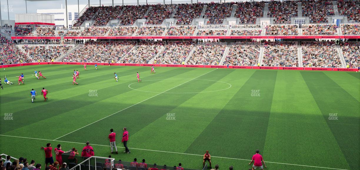 Energizer Park - Section Together Credit Union Club 137 Seat View