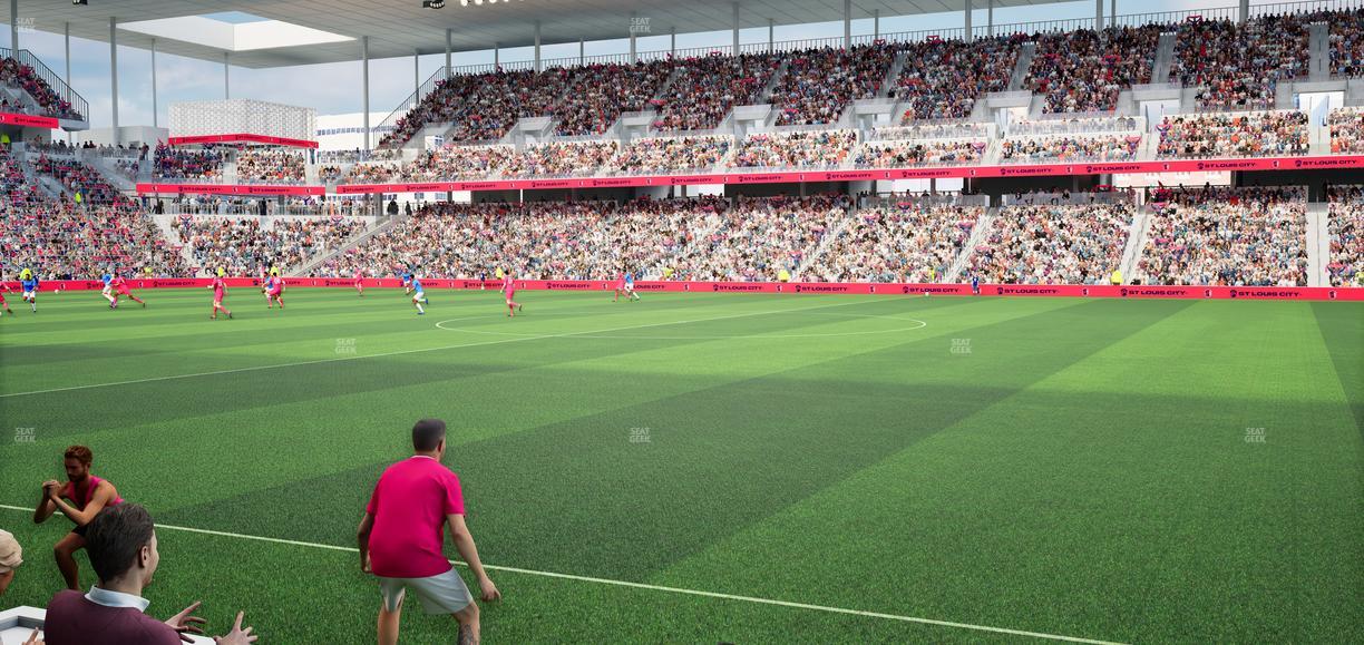 Energizer Park - Section Together Credit Union Club 137 Seat View