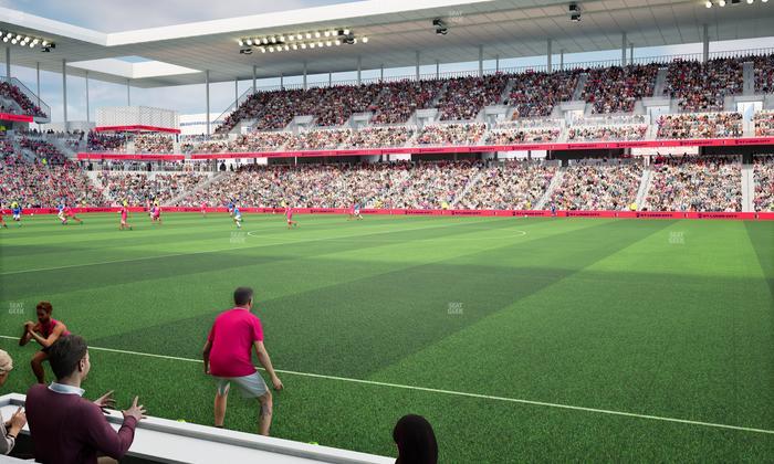 Energizer Park - Section Together Credit Union Club 137 Seat View