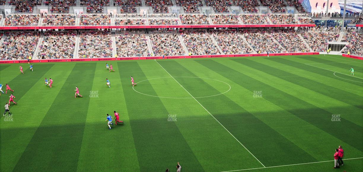 Energizer Park - Section Together Credit Union Club 232 Seat View