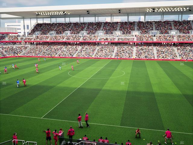 Energizer Park - Section Together Credit Union Club 236 Seat View