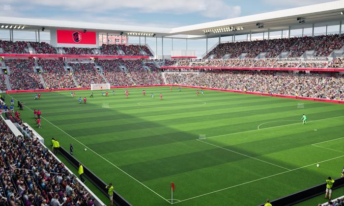 Energizer Park - Section Ultra Club 242 Seat View