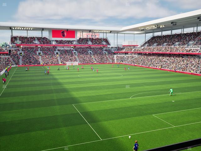 Energizer Park - Section Ultra Club 244 Seat View