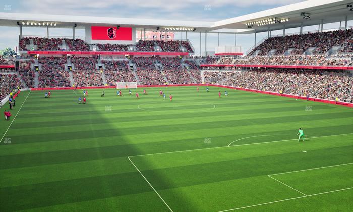 Energizer Park - Section Ultra Club 244 Seat View