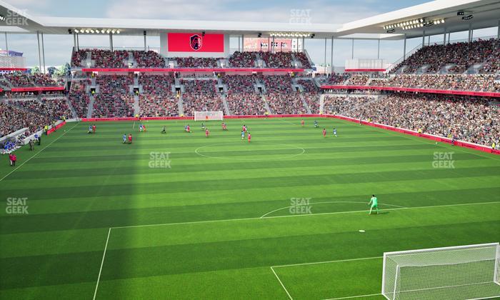 Energizer Park - Section Ultra Club 245 Seat View