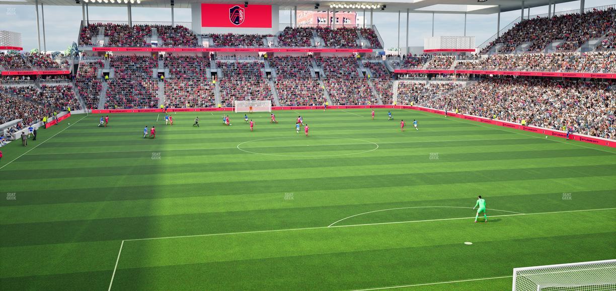 Energizer Park - Section Ultra Club 245 Seat View