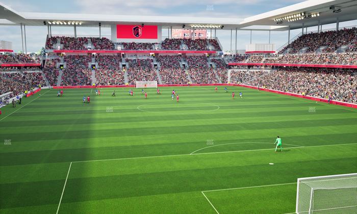 Energizer Park - Section Ultra Club 245 Seat View