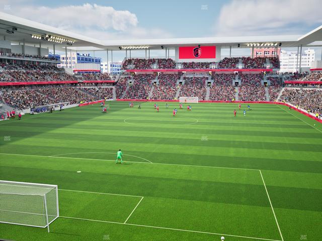 Energizer Park - Section Ultra Club 248 Seat View